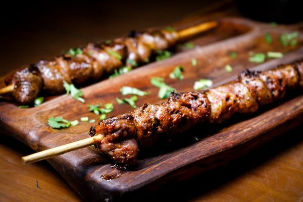 Brochettes de bœuf (x3)