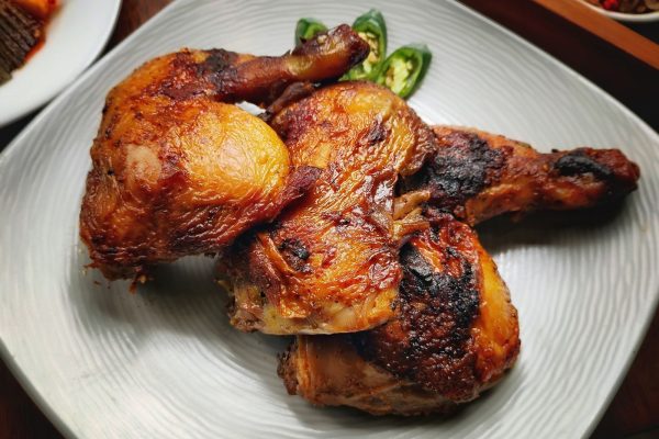 Cuisse de poulet grillée aux fines herbes