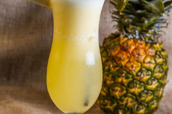 Jus de gingembre-ananas