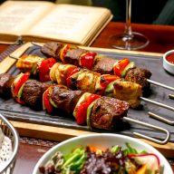 Brochettes de bœuf (x3)