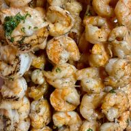 Brochettes de crevettes (x3)
