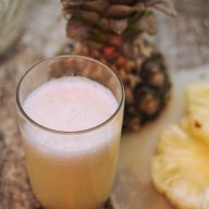 Jus d'ananas frais