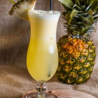Jus de gingembre-ananas
