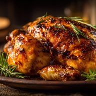 Poulet braisé